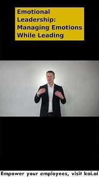 Emotional Leadership Managing Emotions While Leading