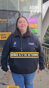📢 ¡Comienza tu proceso de matrícula en Duoc UC Puerto Montt! 💛 Puedes matricularte 100% online en la carrera que más te apasiona 📚✨ Además, puedes resolver todas tus dudas sobre nuestra oferta académica, financiamiento, becas y vida estudiantil de manera presencial en la sede Puerto Montt, con horario continuado: 📍 Lunes a viernes: 8:30 a 20:30 hrs. 📍 Sábados: 9:00 a 13:00 hrs. ¡Prepárate para comenzar tu futuro en Duoc UC! 🤩 Conoce más en 👉 duoc.cl/admision/ ✅ Máxima acreditación de 7 añ