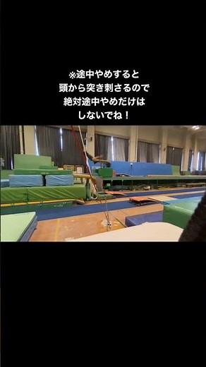 【技練習】寺本明日香式、跳馬でもっと高さを出す練習(前方系)#トレーニング#体操女子 #寺本明日香