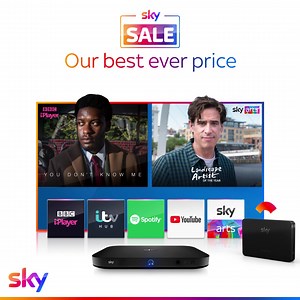 26K views · 88 reactions | In the big Sky sale, you can get the award-winning Sky Q box, superfast broadband and voice control for £31 a month. Perfect. | Sky | Facebook