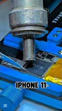 How to Remove Iphone CPU&Ram #mobilephonerepairingcourse #smartphone #technology