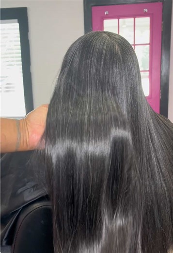 Charlotte Natural Hair Silk Press