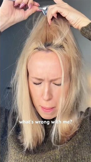 not my style 😅 #shorts #hairstyle #beautytutorial