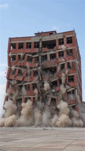 This Building Vanished in Seconds! 💥 Controlled Explosion Demolition