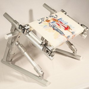 Aluminum Embroidery Hoop Stand Set 9×17.7" (23×45cm) – Adjustable for Sofa or Table - Etsy