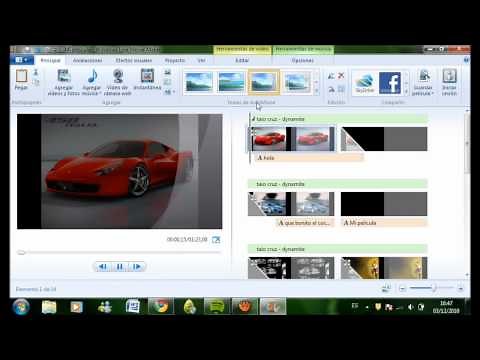 tutorial como usar windows live movie maker
