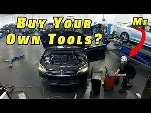 Professional Auto Mechanics Must Buy Their Own Tools?