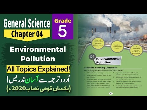 Class 5 General Science | Ch 4 Full | Environmental Pollution | All Topics Explained Easy