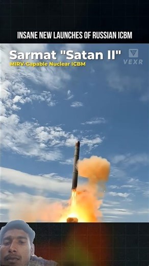 :Russian ICBM Launch 😱🔥 | Insane Missile Power Display 🚀