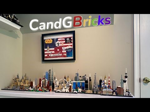 MASSIVE LEGO Skyline Display! (featuring EVERY Architecture Skyline from 2016-2022)