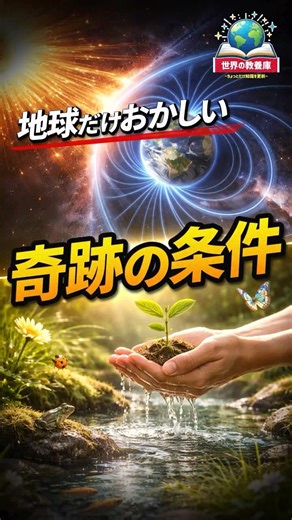 宇宙から見ると地球が奇跡すぎる 1