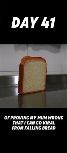 Day 41 #viral #falling #bread #bet