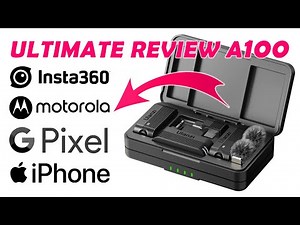 $30 Wireless Lavalier Microphone – Ulanzi A100 (Manual and links below)