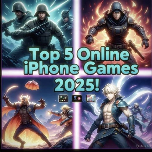 Top 5 Best iPhone Online Games 2025 | Must-Play Mobile Games on iOS #games #iphone #shorts