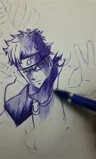 #shisui #with #susanoo #animedrawing #anime #art