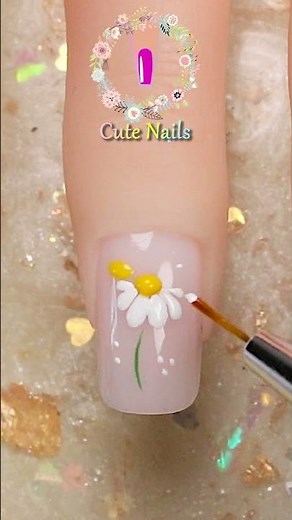 Elegant Spring Nails in 5 Minutes 💐💅 #nailart #easydesign #nailcompilation
