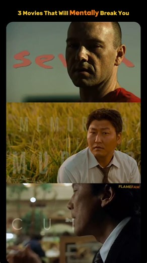 3 Movies That Will Mentally Break You | Se7en (1995) Memories of Murder (2003) Cure (1997)