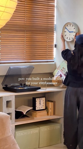 Home Decor Store on Instagram: "DIY modular shelves are the way to go 🎶"