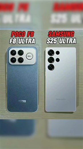 Sam Khan on Instagram: "Poco F8 Ultra VS Samsung Galaxy S25 Ultra Speed Test Comparison"