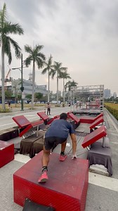 Latihan tim relay ocr🥷 #reels #obstaclecourse | Putra Waluya