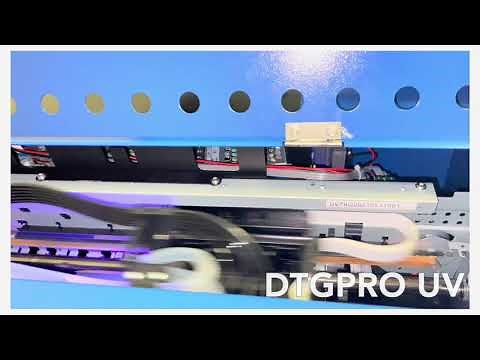 The DTG PRO FUSION UV Printer - Prints to wood and almost all hard substrates
