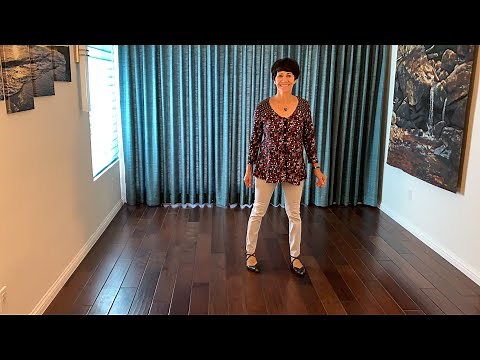 Cannibal Stomp line dance demonstration and tutorial by Stephie