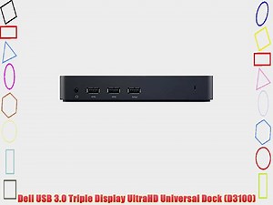 Dell USB 3.0 Triple Display UltraHD Universal Dock (D3100)