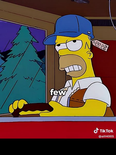 Homer entered a competitive eating contest, and his opponent actually died #animation #cartoon #us #fouryou