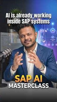 AI is already working inside SAP systems | ZaranTech #shorts