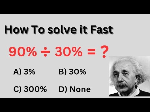 How to Solve This Percentage MCQ Fast || Maths Tricks || Class 1 to 10 maths Problems || #maths