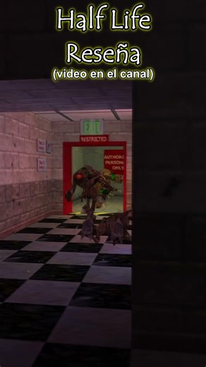 Alienígenas de Half Life y Xen #halflife #juegosretro #retrogaming