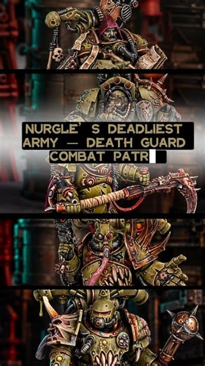 🔥 NURGLE’S DEADLIEST ARMY — Death Guard Combat Patrol - warhammer 40k
