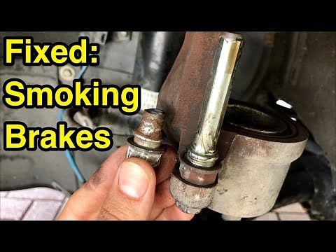 How to fix smoking brakes in your car.