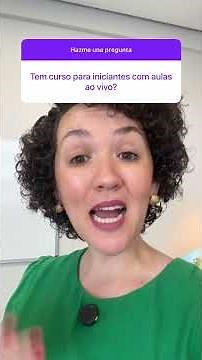 Spanish course for beginners with live classes.