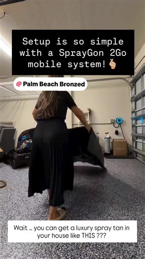 SprayGon 2Go: The All-in-One Mobile Spray Tan System