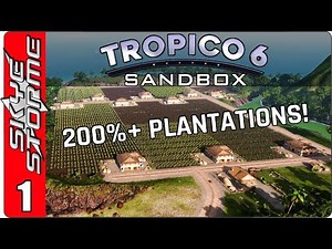 Tropico 6 - Unlocking the Secrets ◀ BEAUTY AND EFFICIENCY! ▶ Part 1 (New Strategy Game 2018)