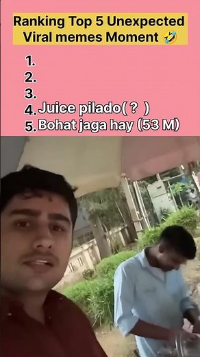 Top 5 Unexpected Viral Meme Moments 😂🔥 | Ranking Funny Clips | #rankinghindi