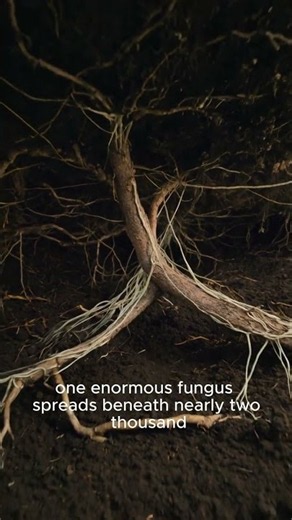 The Largest Living Organism Is Hiding Underground 🍄🌲 #Shorts