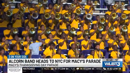 AlcornStateU | Yesterday, our community gathered to send the Sounds of Dyn-O-Mite to New York City. This segment courtesy of WLBT, filmed at the Lorman... | Instagram