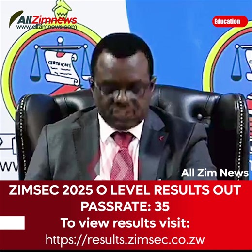 1.5K views | Zimse O Level Results Out with 35% Passrate, to view results visit https://results.zimsec.co.zw | All Zim News | Facebook