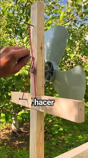 ¡No vas a creer lo que hace esta hélice casera!