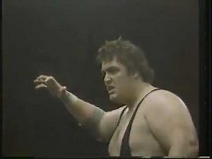 Kevin Von Erich vs King Kong Bundy. WCCW 1982