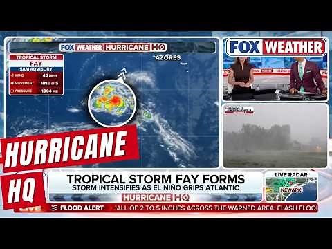 Tropical Storm Fay Forms in the Atlantic, Expected to hit Hostile Conditions and Fizzle Out