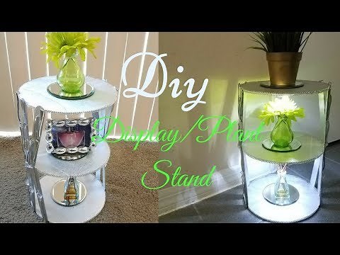 Diy 3 Tier Display/Plant Stand Quick, Simple and Inexpensive!