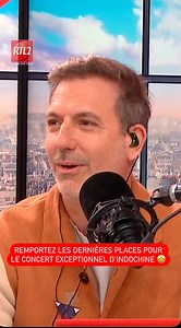 🎸🔥 Le concert Très Très Privé RTL2 d’Indochine au Musée du quai Branly - Jacques Chirac à Paris le 8 avril affichait complet… MAIS on vous offre les toutes dernières places ! 😍🎶 Un concert exceptionnel dans un lieu magique pour les 30 ans de RTL2… et vous pouvez encore en faire partie ! 😍 🎤 📲 Dès que vous entendez un titre d'Indochine, envoyez RTL2 au 74900. Bonne chance à tous ! 🍀🔥 | Le Double Expresso RTL2