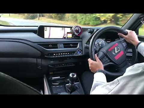 Lexus EV with a "Manual Transmission" Demo