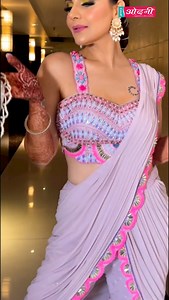 Simran Sachdeva, the talented actress who portrayed the role of Harleen Kaur Gill Bajwa in the widely acclaimed Colors TV series, Choti Sarrdaarni, in embellished bright yellow and lavender Odhni sarees. Shop this lehenga at www.odhni.com. MRP - ₹18985 /- only #odhniworld #betheodhnibride #odhni2023 #ethnic #indianwear #sari #chotisarrdaarni #colourstv #simransachdeva #actress #bollywood #tvactress #punjabiactress #indianactress #influencer #bollywoodactress | Odhni