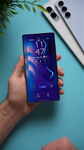 Samsung lockscreen tips! #samsung #galaxy #lockscreenwallpaper #wallpaper #settings #android #tech