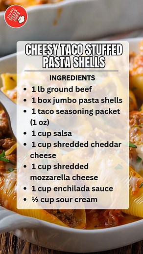 10K views · 76 reactions | Cheesy Taco Stuffed Pasta Shells 燎...