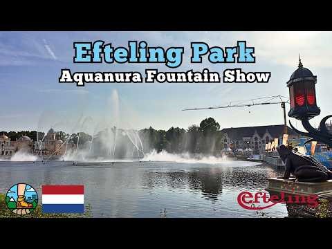Aquanura Efteling | Water, Light & Music Finale Show in 4K UHD